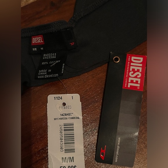 Diesel backless halter tank top - Picture 7 of 9